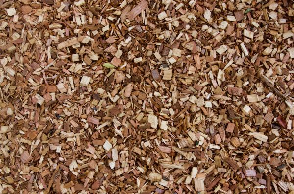 Playground Wood Chips Install