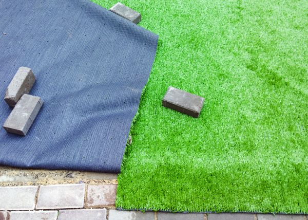 Artificial Pet Turf Install
