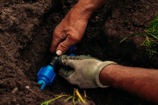 Damaged Sprinkler Repair