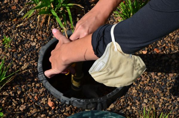 Grass Sprinkler Repair