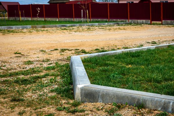 Border Curb Installation