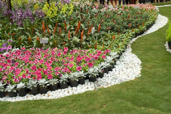 Border Stone Installation