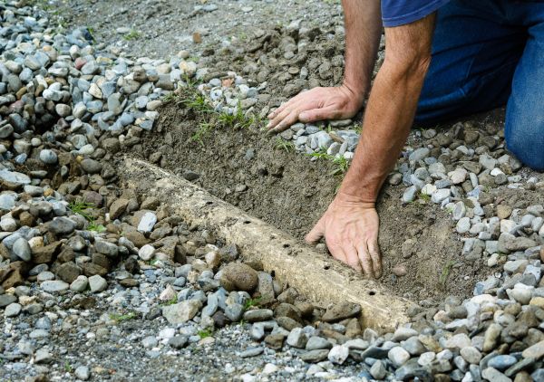 French Ditch Installation - French Ditch Installation New Castle County, Delaware