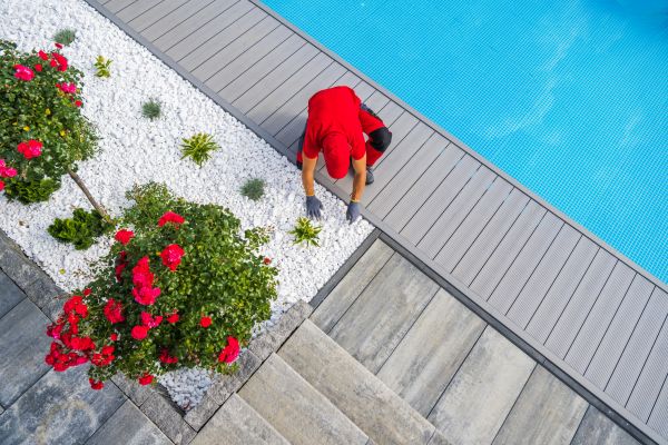 Decorative Rock Installation