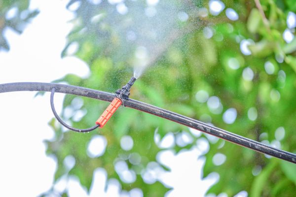 Garden Sprinkler Installation