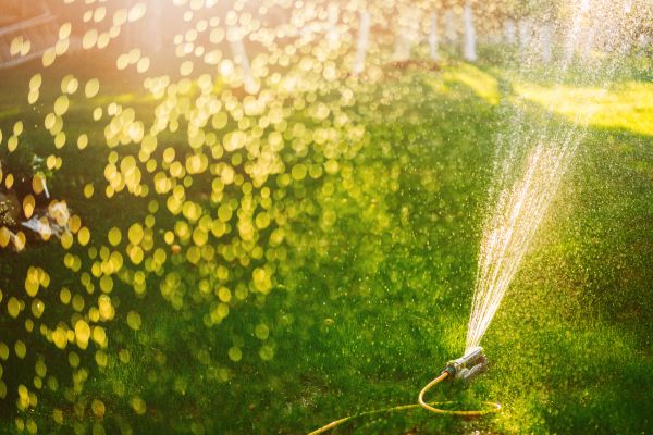 Garden Sprinkler Installation