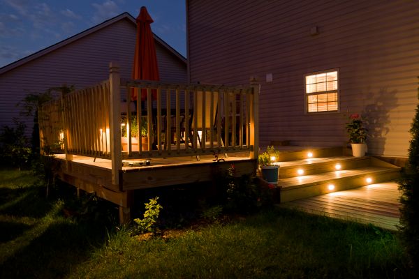 Low Voltage Deck Lighting