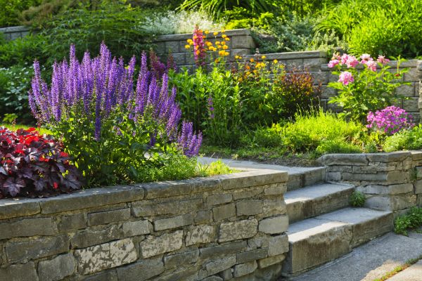 Sloped Garden Design