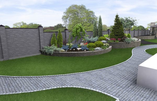 Business Landscape Edging
