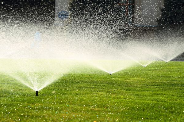 Garden Sprinkler Installation