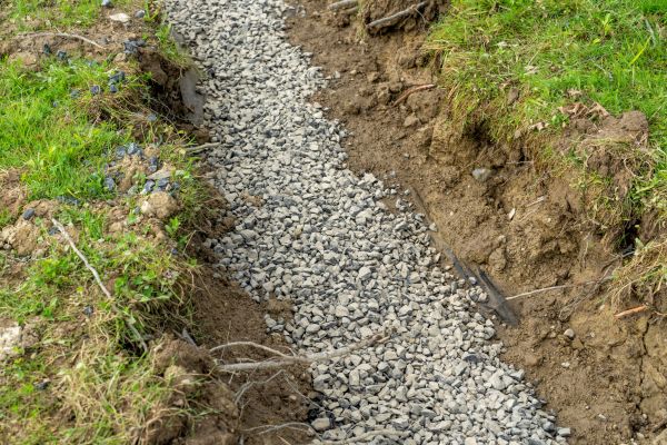French Drain Yard Drainage - French Drain Yard Drainage San Rafael, California